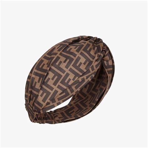 foulard donna fendi|foulard bandeau fendi.